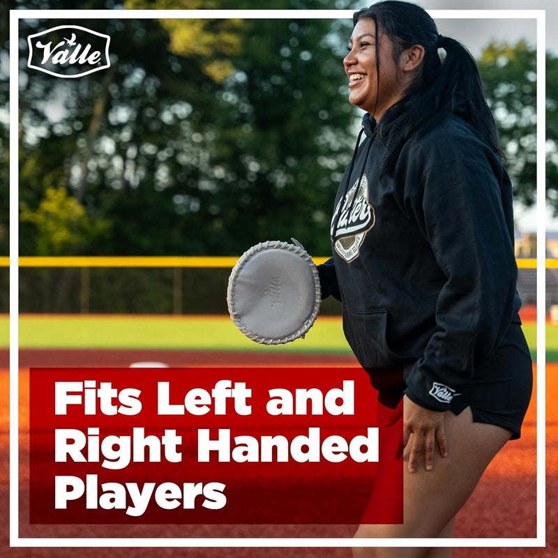 VALLE Eagle Switch Ambidextrous Pancake Baseball and Softball Training Glove - Flat & Soft Leather Fielding Gear for Left & Right Handed Players - Image 4